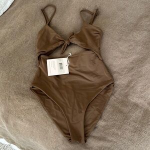 NWT Mara Hoffman Kia One Piece Cumino color XS